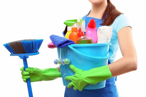 Close-up view of carpet fibre care and stain treatment